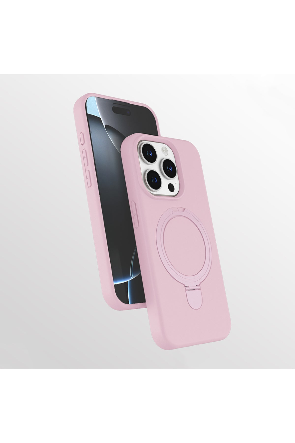 Funda Magnética con Anillo Soporte para iPhone 14 Pro Max